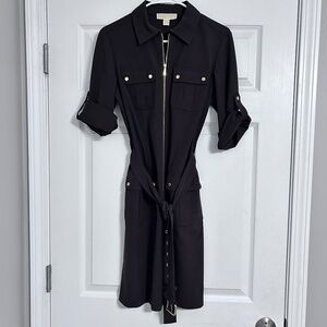 Michael Kors Buckle Dress, Size Medium
